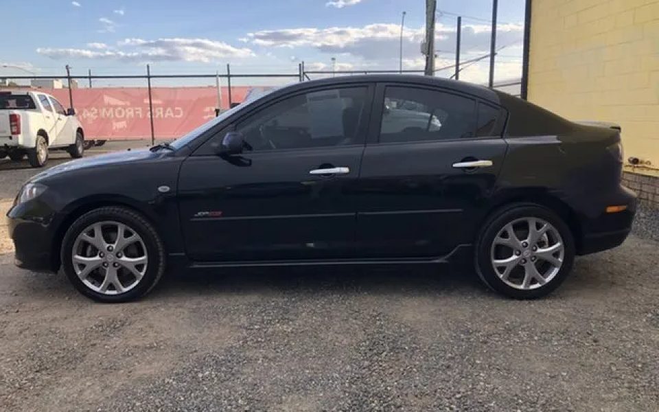 2008 Mazda 3 BK1032 SP23 Black 6 Speed Manual Sedan