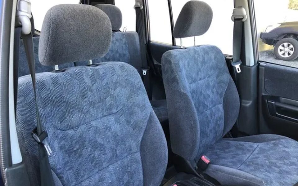 2001 Mitsubishi Pajero IO QA MY2002 ZR Blue 4 Speed Automatic Wagon