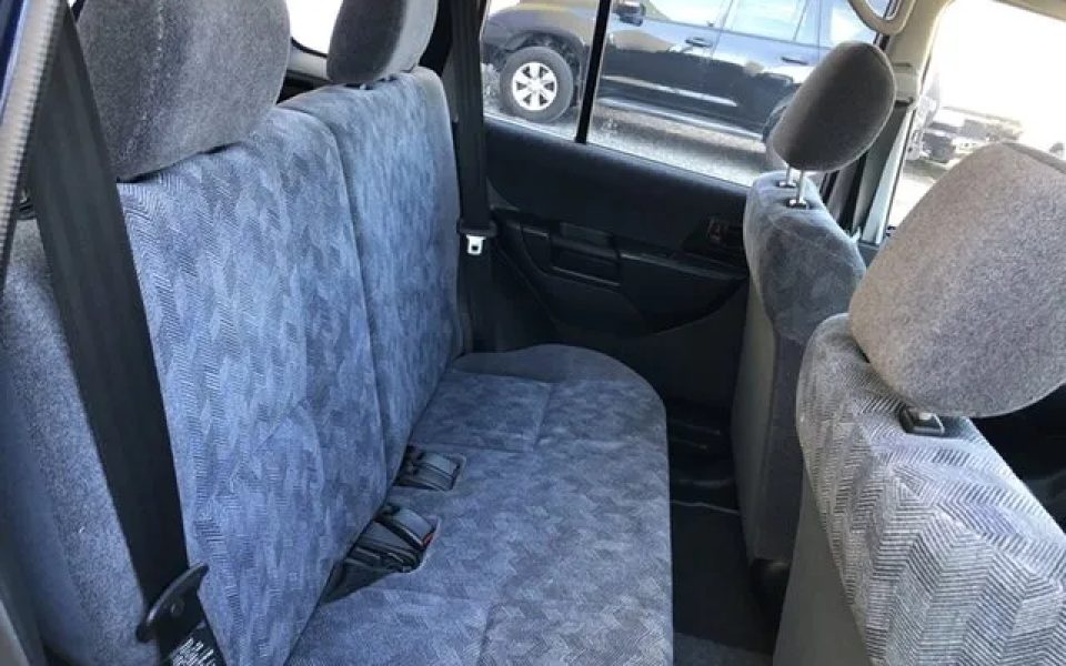2001 Mitsubishi Pajero IO QA MY2002 ZR Blue 4 Speed Automatic Wagon