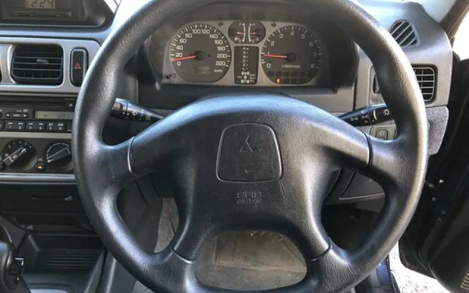 2001 Mitsubishi Pajero IO QA MY2002 ZR Blue 4 Speed Automatic Wagon