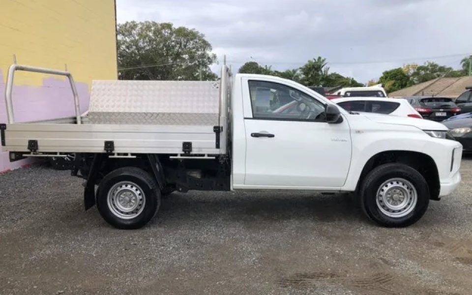 2022 Mitsubishi Triton MR MY22.5 GLX 4x2 White 5 Speed Manual Cab Chassis