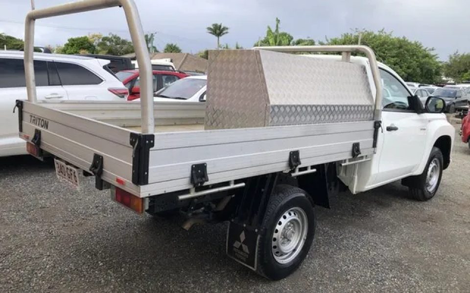 2022 Mitsubishi Triton MR MY22.5 GLX 4x2 White 5 Speed Manual Cab Chassis