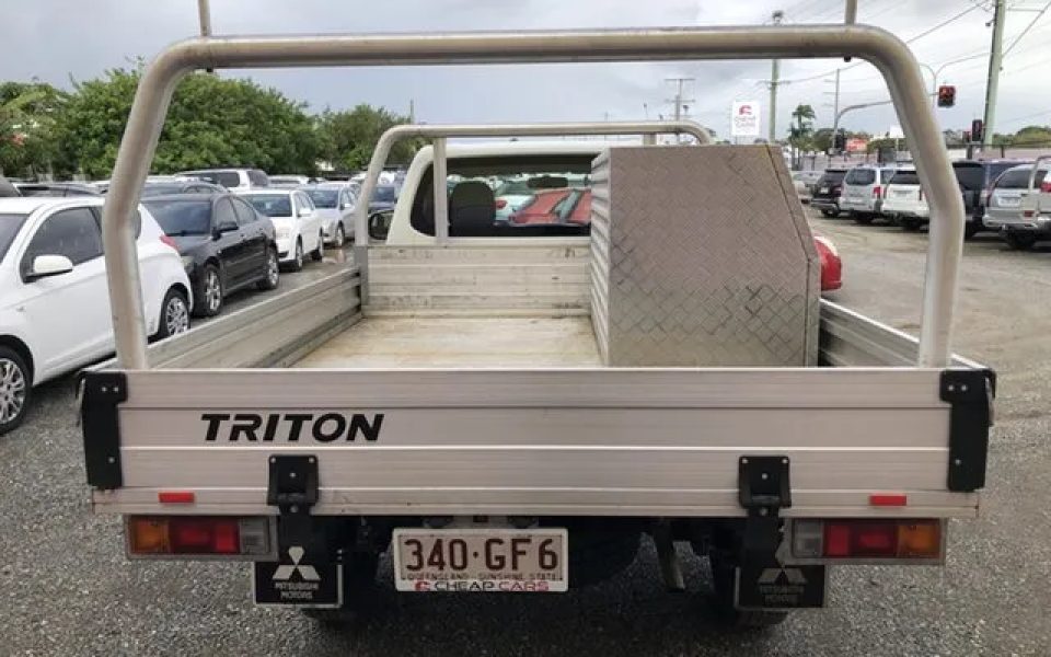 2022 Mitsubishi Triton MR MY22.5 GLX 4x2 White 5 Speed Manual Cab Chassis