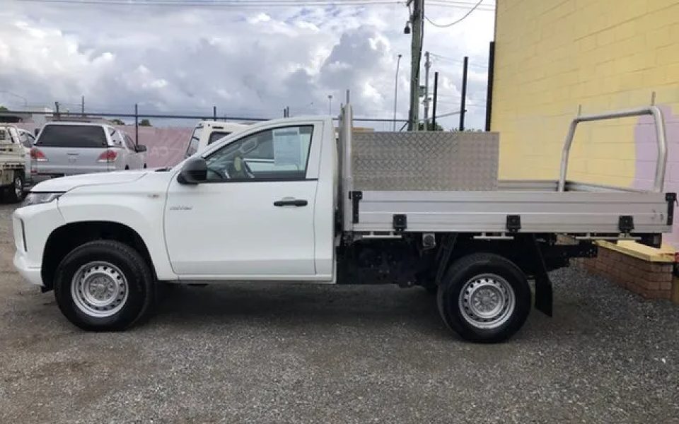 2022 Mitsubishi Triton MR MY22.5 GLX 4x2 White 5 Speed Manual Cab Chassis