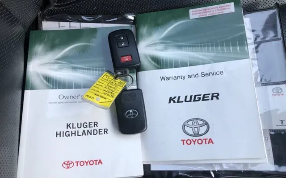 2015 Toyota Kluger GSU50R GXL 2WD White 6 Speed Sports Automatic Wagon