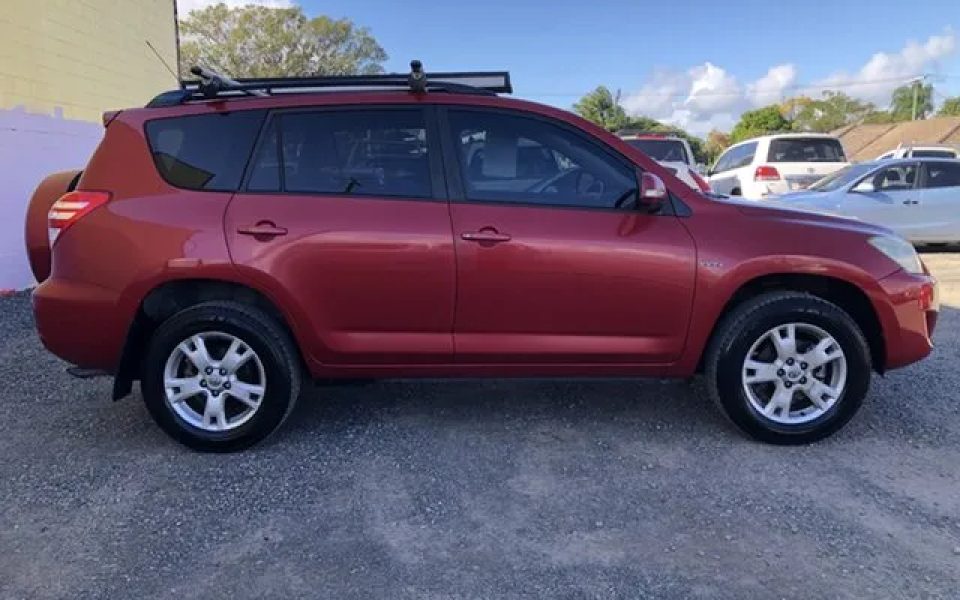 2010 Toyota RAV4 ACA33R MY09 CV Red 4 Speed Automatic Wagon