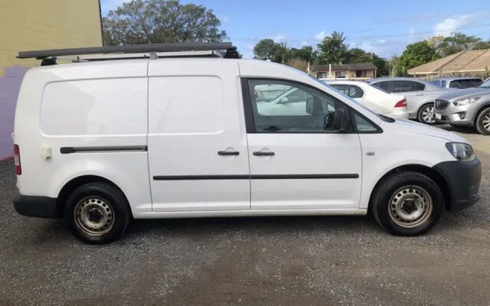 2010 Volkswagen Caddy 2KN MY11 TSI175 Maxi White 5 Speed Manual Van
