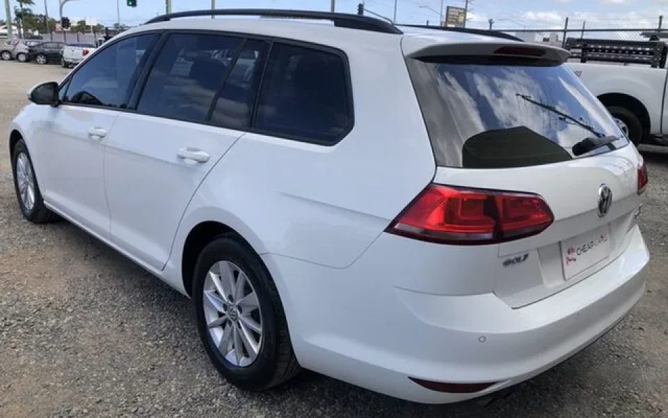 2016 Volkswagen Golf VII MY17 92TSI DSG Trendline White 7 Speed Sports Automatic Dual Clutch Wagon