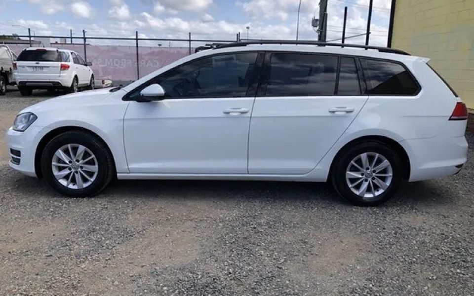 2016 Volkswagen Golf VII MY17 92TSI DSG Trendline White 7 Speed Sports Automatic Dual Clutch Wagon