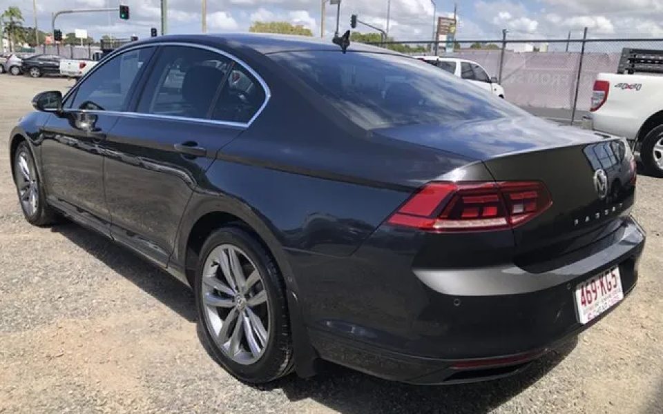 2020 Volkswagen Passat 3C (B8) MY20 140TSI DSG Business Black 7 Speed Sports Automatic Dual Clutch