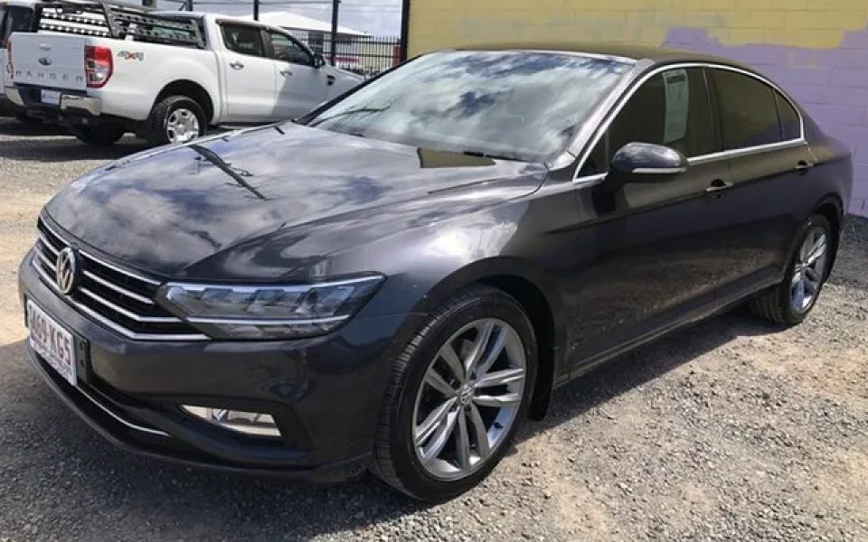2020 Volkswagen Passat 3C (B8) MY20 140TSI DSG Business Black 7 Speed Sports Automatic Dual Clutch