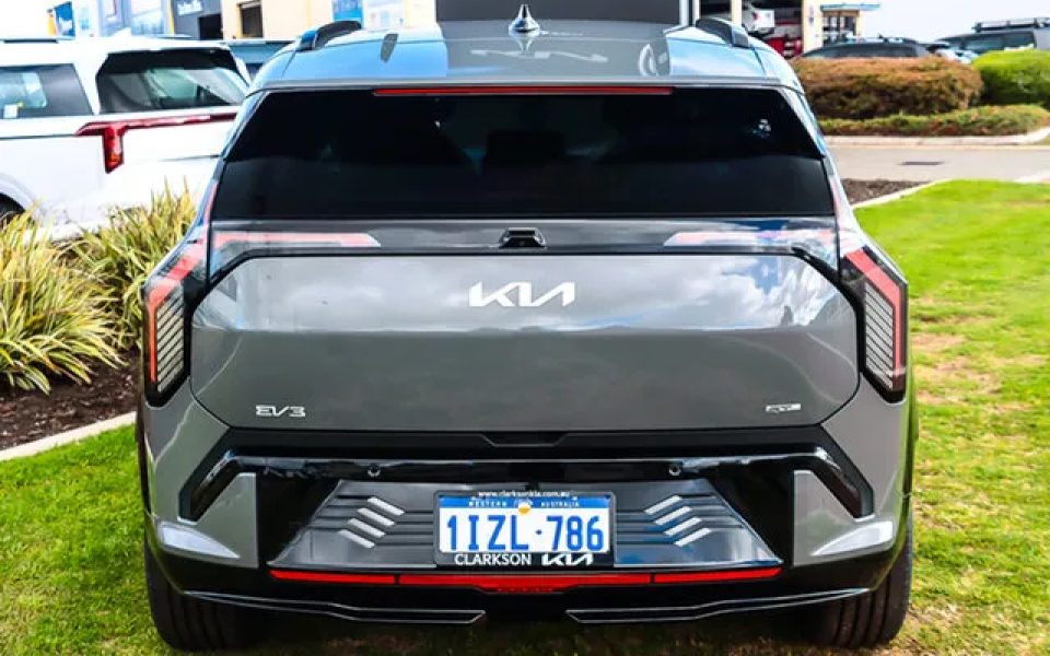 2026 Kia EV3 SV MY27 GT-Line 2WD Long Range Shale Grey 1 Speed Reduction Gear Wagon