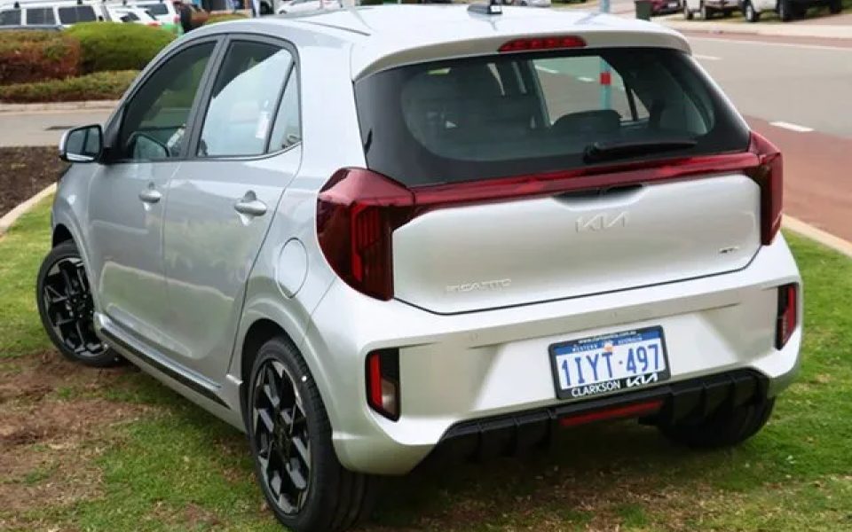 2026 Kia Picanto JA PE2 MY26 GT-Line Sparkling Silver 4 Speed Automatic Hatchback
