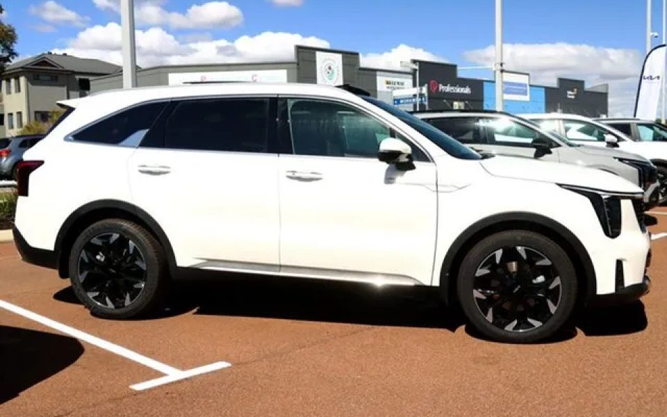 2026 Kia Sorento MQ4 PE MY26 GT-Line AWD Snow White Pearl 8 Speed Sports Automatic Dual Clutch Wagon