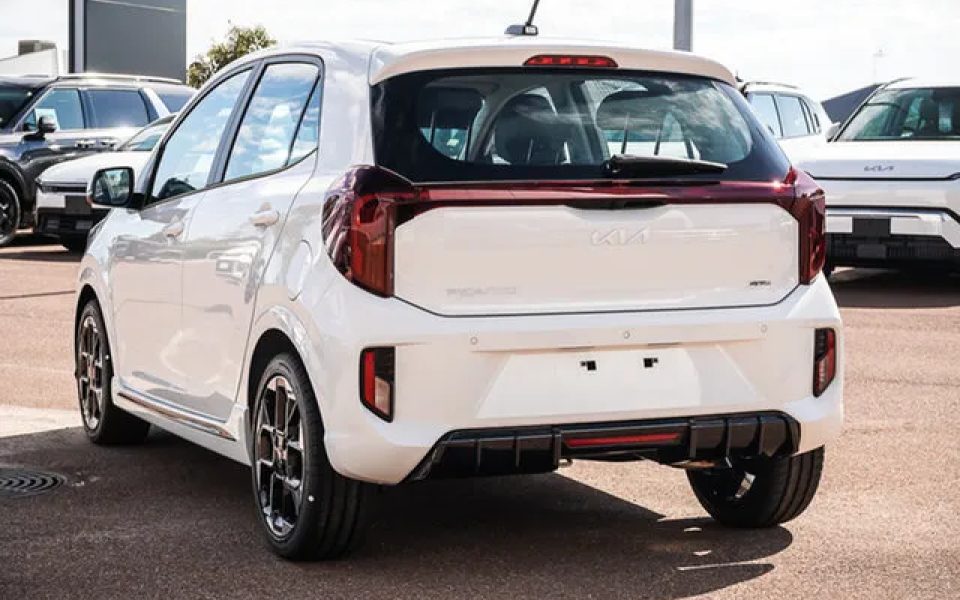 2026 Kia Picanto JA PE2 MY27 GT-Line Clear White 4 Speed Automatic Hatchback