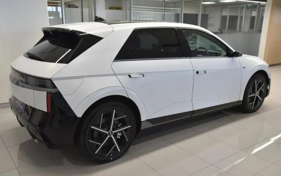2024 Hyundai Ioniq 5 Ne.v5 MY25 EPIQ 2WD N Line Atlas White Matte 1 Speed Reduction Gear Wagon