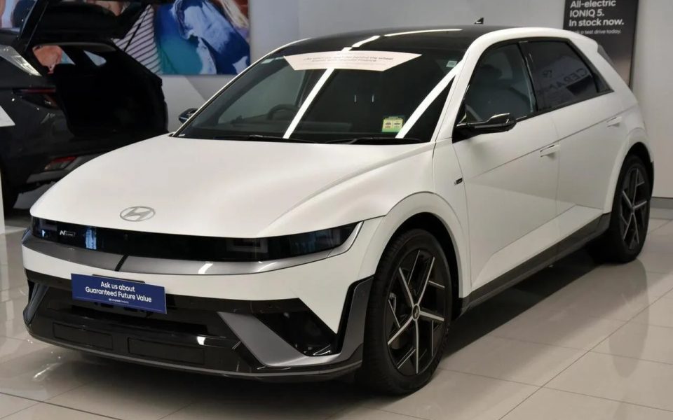 2024 Hyundai Ioniq 5 Ne.v5 MY25 EPIQ 2WD N Line Atlas White Matte 1 Speed Reduction Gear Wagon