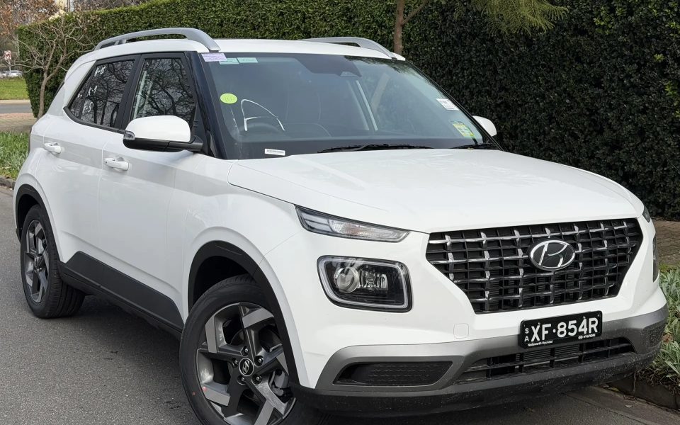 2026 Hyundai Venue QX.V5 MY27 Elite Atlas White 6 Speed Automatic Wagon