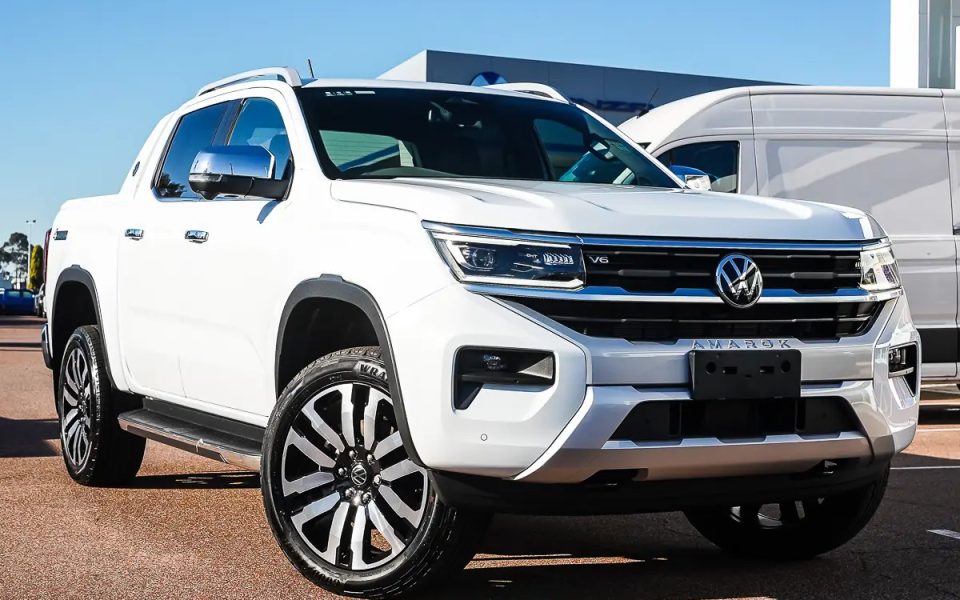 2026 Volkswagen Amarok NF MY25 TDI600 4MOTION Perm Aventura Clear White 10 Speed Automatic Utility