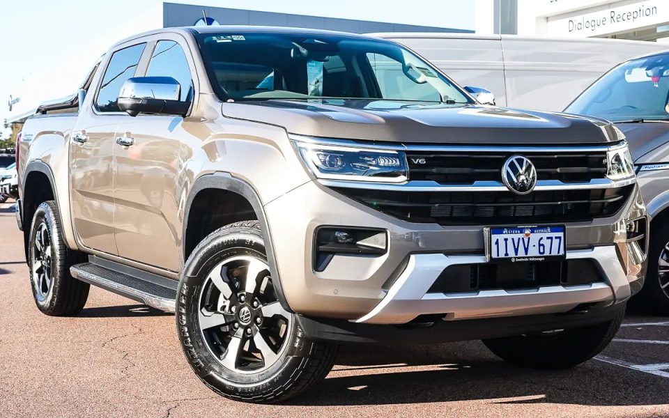 2025 Volkswagen Amarok NF MY25 TDI600 4MOTION Perm Style Beige Metallic 10 Speed Automatic Utility