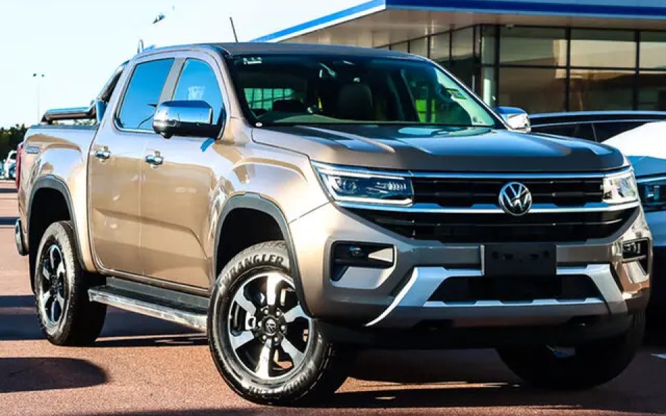 2025 Volkswagen Amarok NF MY25 TDI500 4MOT Style Beige Metallic 10 Speed Automatic Utility