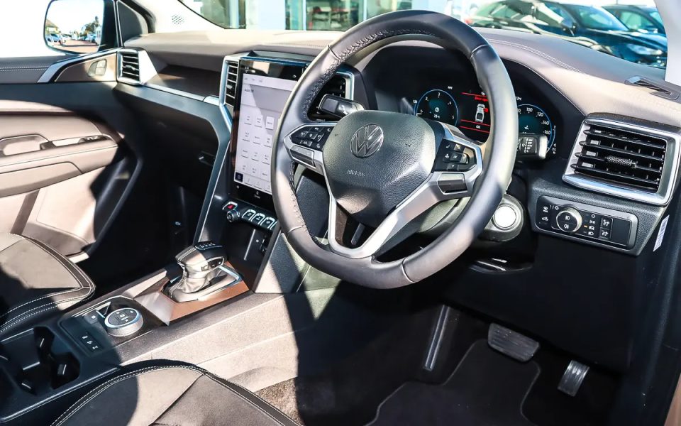 2025 Volkswagen Amarok NF MY25 TDI500 4MOT Style Beige Metallic 10 Speed Automatic Utility