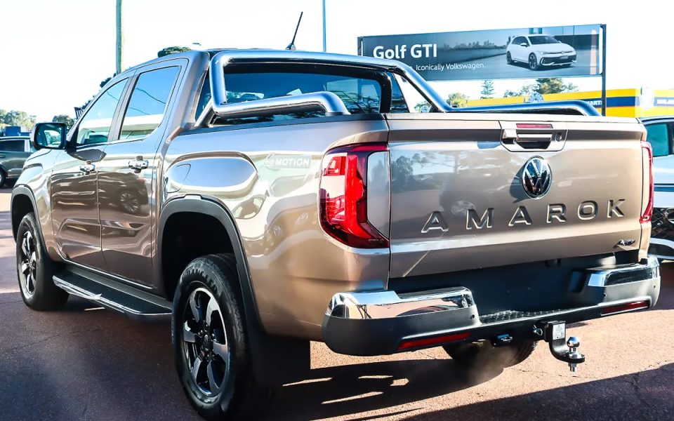 2025 Volkswagen Amarok NF MY25 TDI500 4MOT Style Beige Metallic 10 Speed Automatic Utility