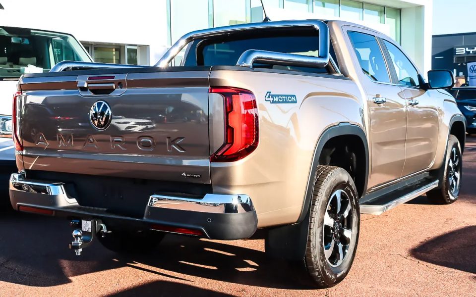 2025 Volkswagen Amarok NF MY25 TDI500 4MOT Style Beige Metallic 10 Speed Automatic Utility