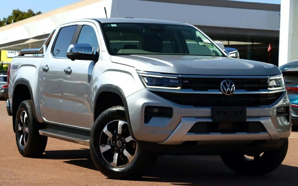 2025 Volkswagen Amarok NF MY25 TDI600 4MOTION Perm Style Medium Silver 10 Speed Automatic Utility