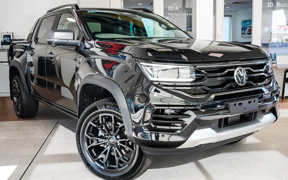 2026 Volkswagen Amarok NF MY26 TDI600 4MOTION Perm W600 Midnight Black 10 Speed Automatic Utility