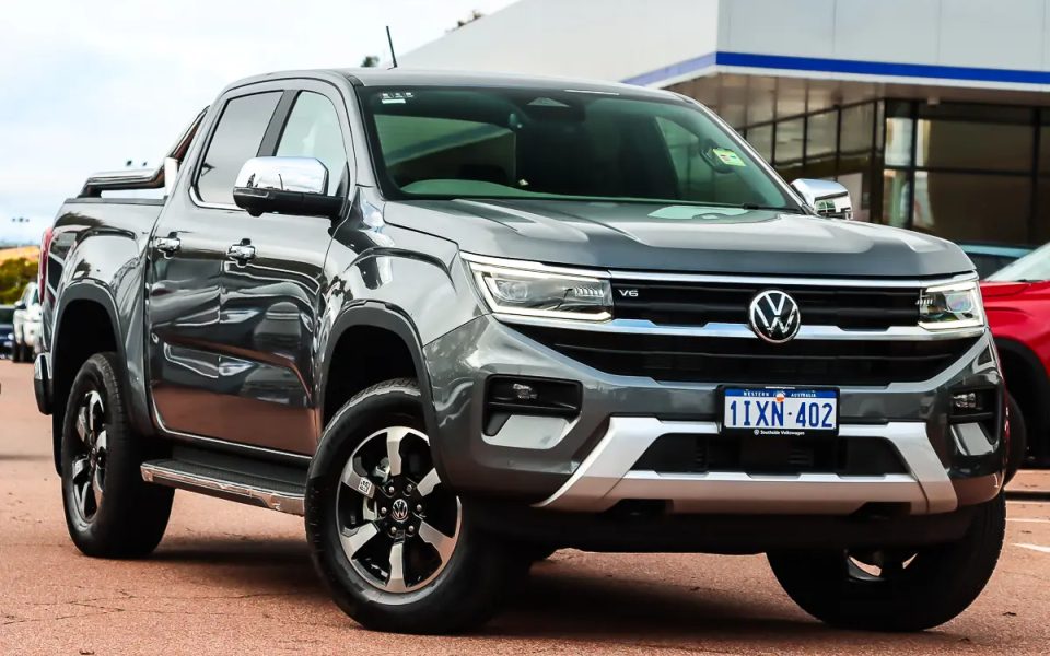 2025 Volkswagen Amarok NF MY25 TDI600 4MOTION Perm Style Dark Grey 10 Speed Automatic Utility