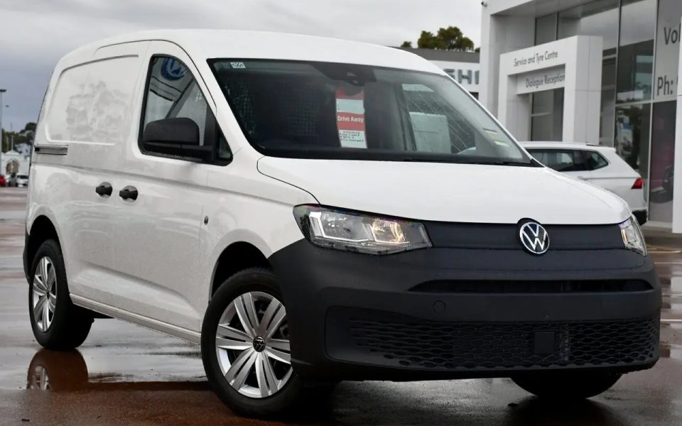 2026 Volkswagen Caddy SKN MY26 TDI320 Cargo SWB DSG Candy White 7 Speed Sports Automatic Dual Clutch
