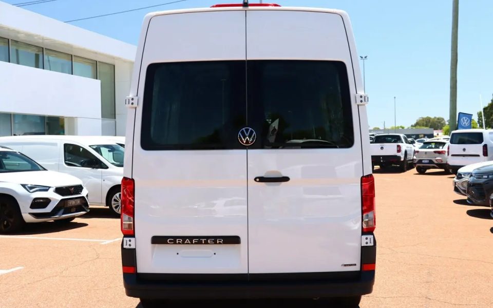 2025 Volkswagen Crafter SY1 MY25 35 High Roof LWB 4MOTION TDI410 Candy White 8 Speed Automatic Van