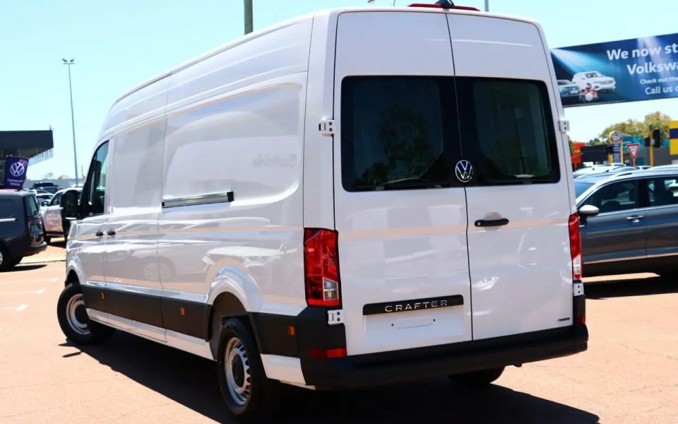 2025 Volkswagen Crafter SY1 MY25 35 High Roof LWB 4MOTION TDI410 Candy White 8 Speed Automatic Van