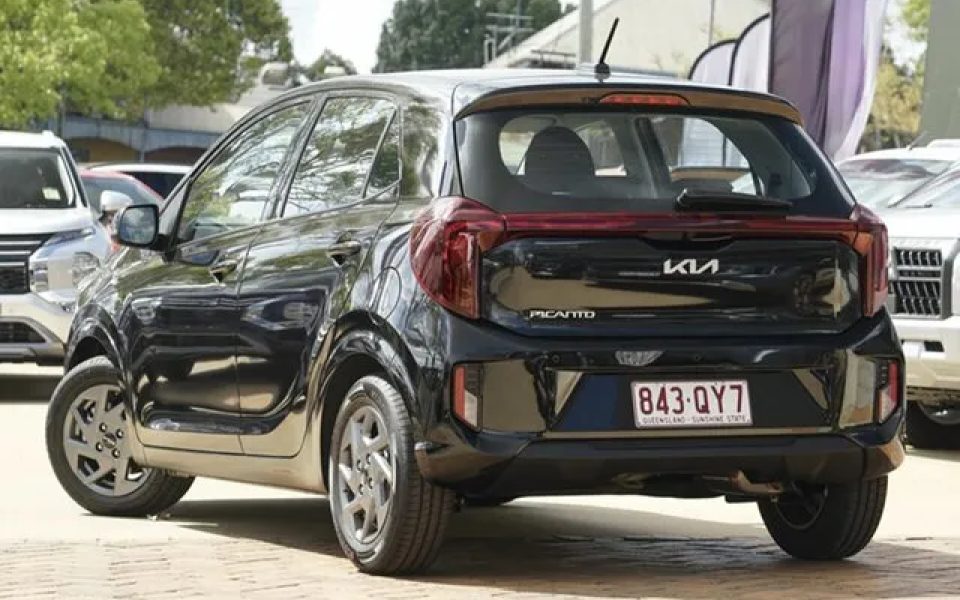 2026 Kia Picanto JA PE2 MY27 Sport Aurora Black 4 Speed Automatic Hatchback