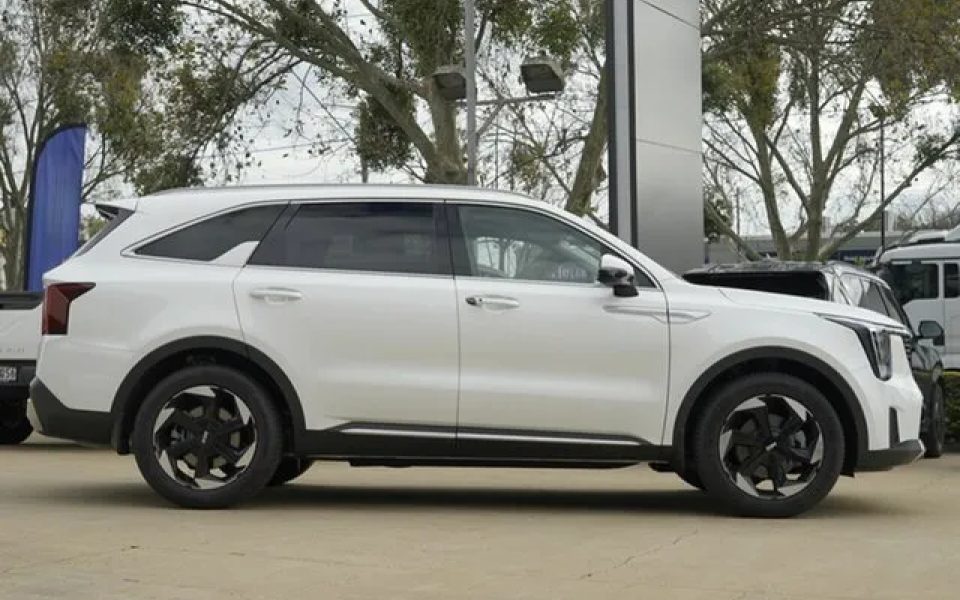 2025 Kia Sorento MQ4 PE MY26 Sport+ AWD Snow White Pearl 8 Speed Sports Automatic Dual Clutch Wagon