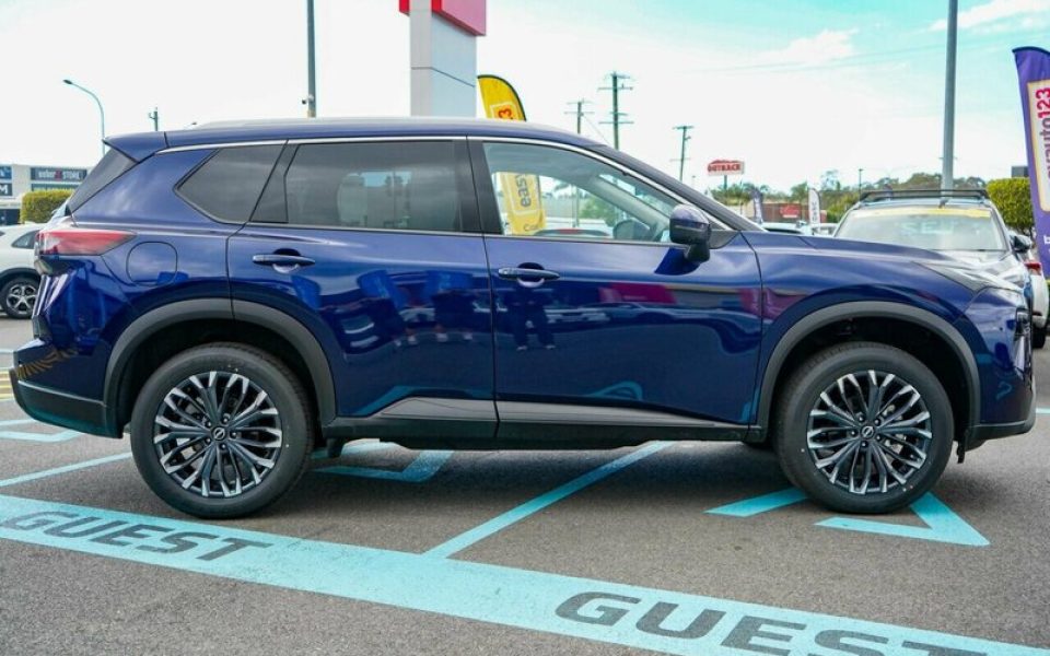 2026 Nissan X-Trail Ti X-tronic 4WD Wagon (Deep Ocean Blue) Demo Car