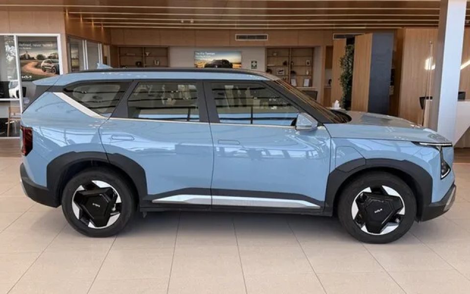 2026 Kia EV5 OVc MY26 Air Long Range Frost Blue 1 Speed Reduction Gear Wagon