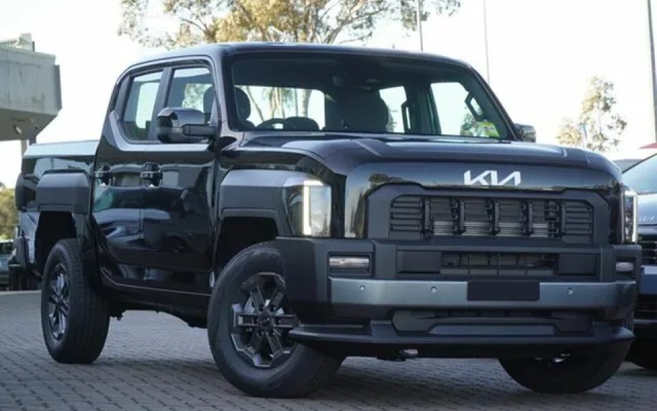 2025 Kia Tasman TK MY26 SX Pick-up Double Cab 4X4 Aurora Black 8 Speed Sports Automatic Utility
