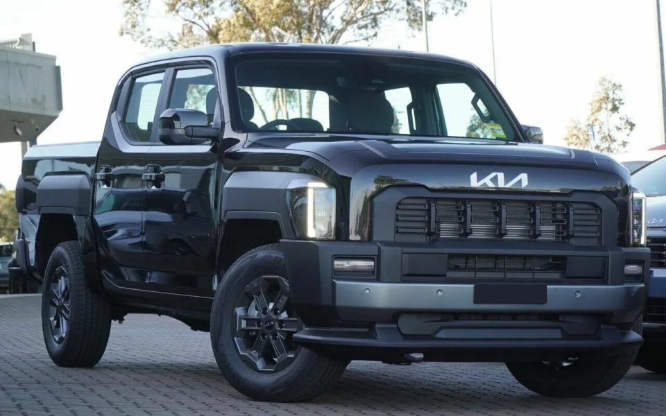 2025 Kia Tasman TK MY26 SX Pick-up Double Cab 4X4 Aurora Black 8 Speed Sports Automatic Utility