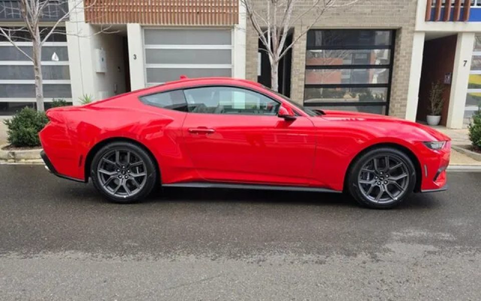 2024 Ford Mustang FO 2024.50MY Ecoboost Fastback SelectShift Race Red 10 Speed Sports Automatic