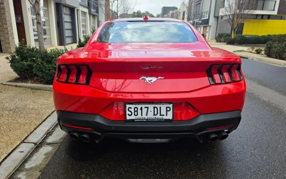 2024 Ford Mustang FO 2024.50MY Ecoboost Fastback SelectShift Race Red 10 Speed Sports Automatic