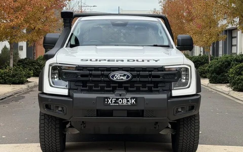 2026 Ford Ranger Super Duty PY 2026.00MY Super Cab FullTime 4WD DR Arctic White 10 Speed
