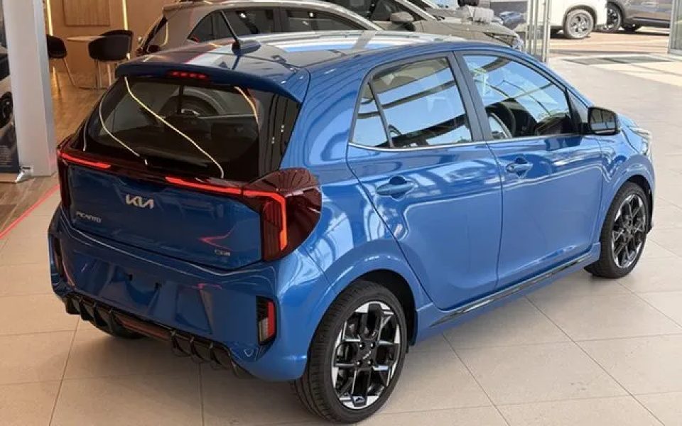2025 Kia Picanto JA PE2 MY25 GT-Line Blue 4 Speed Automatic Hatchback