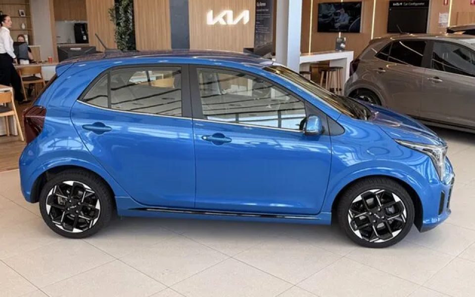 2025 Kia Picanto JA PE2 MY25 GT-Line Blue 4 Speed Automatic Hatchback