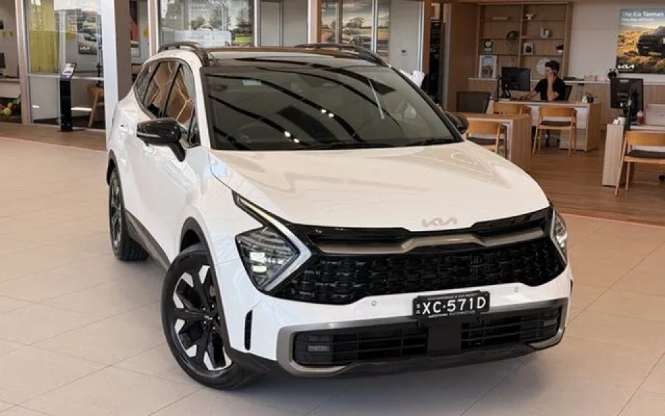 2022 Kia Sportage NQ5 MY22 GT-Line DCT AWD White 7 Speed Sports Automatic Dual Clutch Wagon