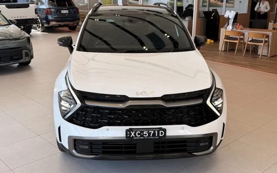 2022 Kia Sportage NQ5 MY22 GT-Line DCT AWD White 7 Speed Sports Automatic Dual Clutch Wagon