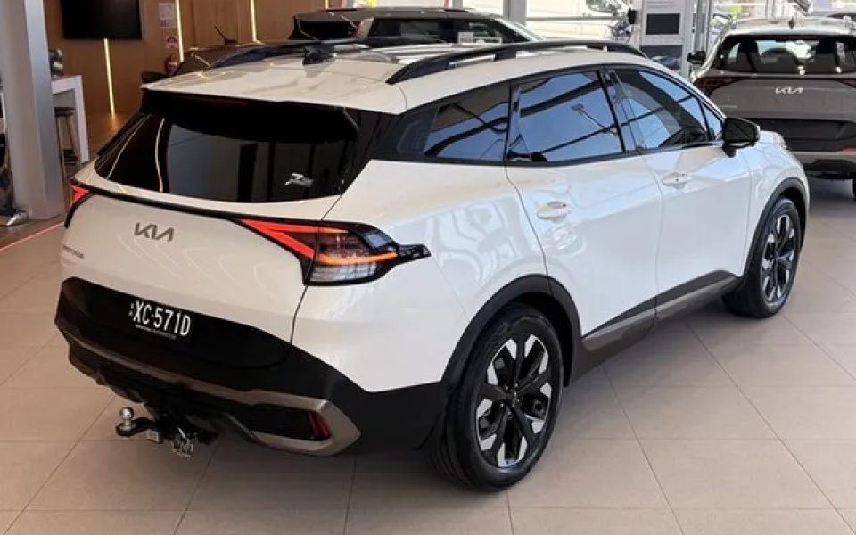 2022 Kia Sportage NQ5 MY22 GT-Line DCT AWD White 7 Speed Sports Automatic Dual Clutch Wagon