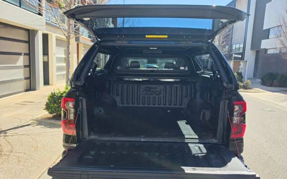 2023 Ford Ranger PY 2024.00MY XLT Pick-up Double Cab FullTime 4WD DR Black 10 Speed Sports Automatic