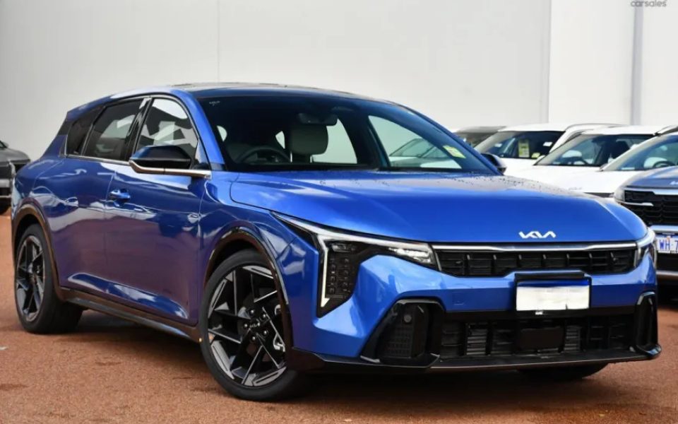 2025 Kia K4 CL4m MY26 GT-Line Wave Blue 8 Speed Sports Automatic Hatchback